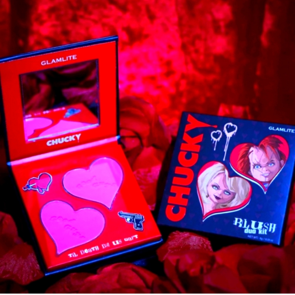 CHUCKY x GLAMLITE CHUCKY BLUSH